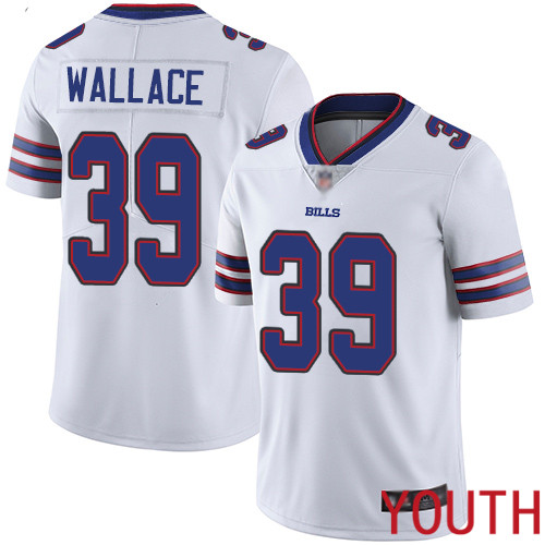 Youth Buffalo Bills #39 Levi Wallace White Vapor Untouchable Limited Player NFL Jersey->buffalo bills->NFL Jersey